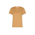 Max Mara Papaia Cotton Jersey T-Shirt in Camel | T-shirts | Luxury Shoes 