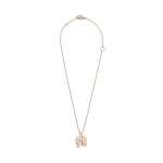 Max Mara Parata Metal Pendant Necklace in Bronze | Women | Luxury Shoes 
