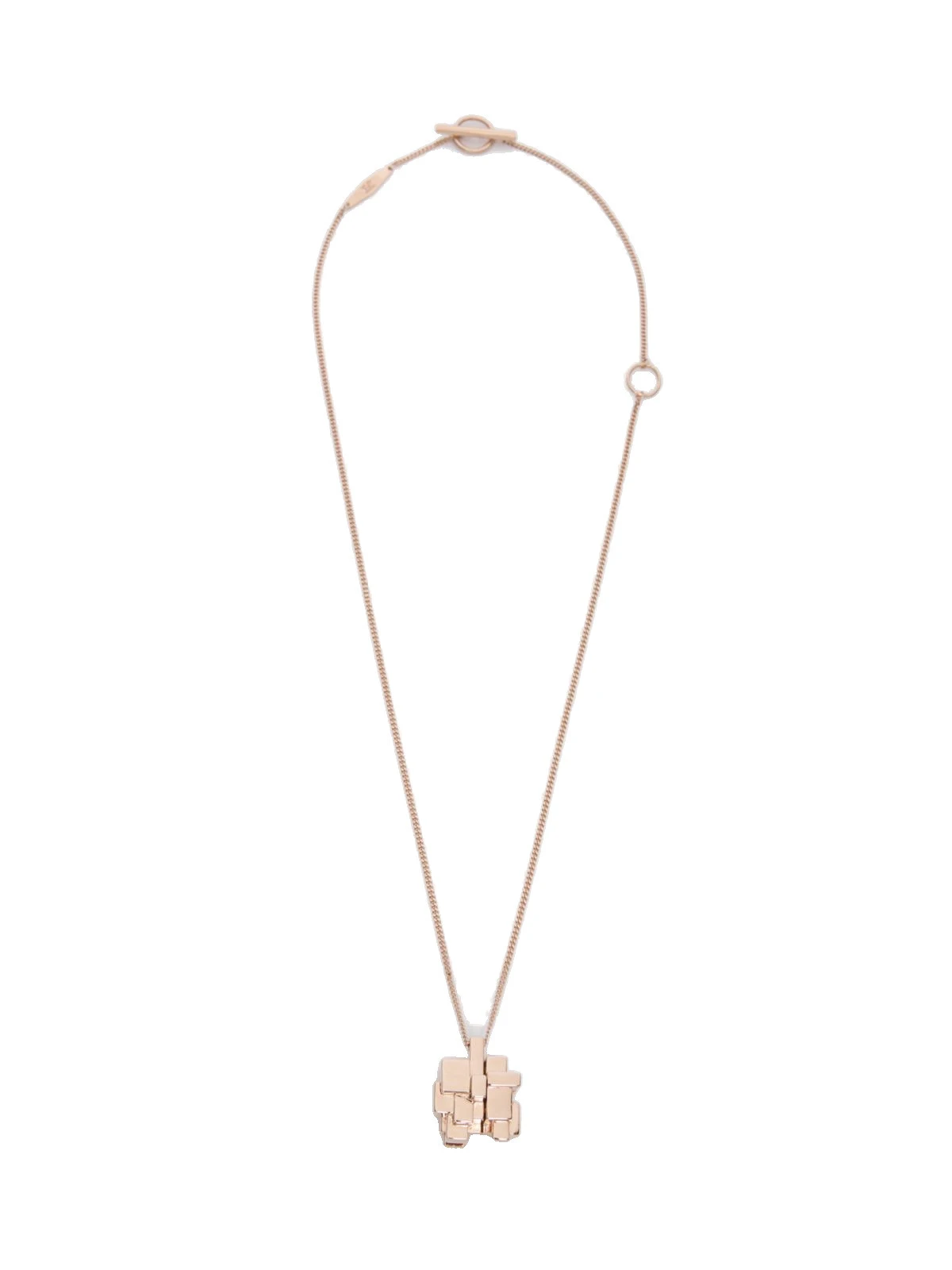 Max Mara Parata Metal Pendant Necklace in Bronze Max Mara Parata Metal Pendant Necklace in Bronze | Women | Luxury Shoes