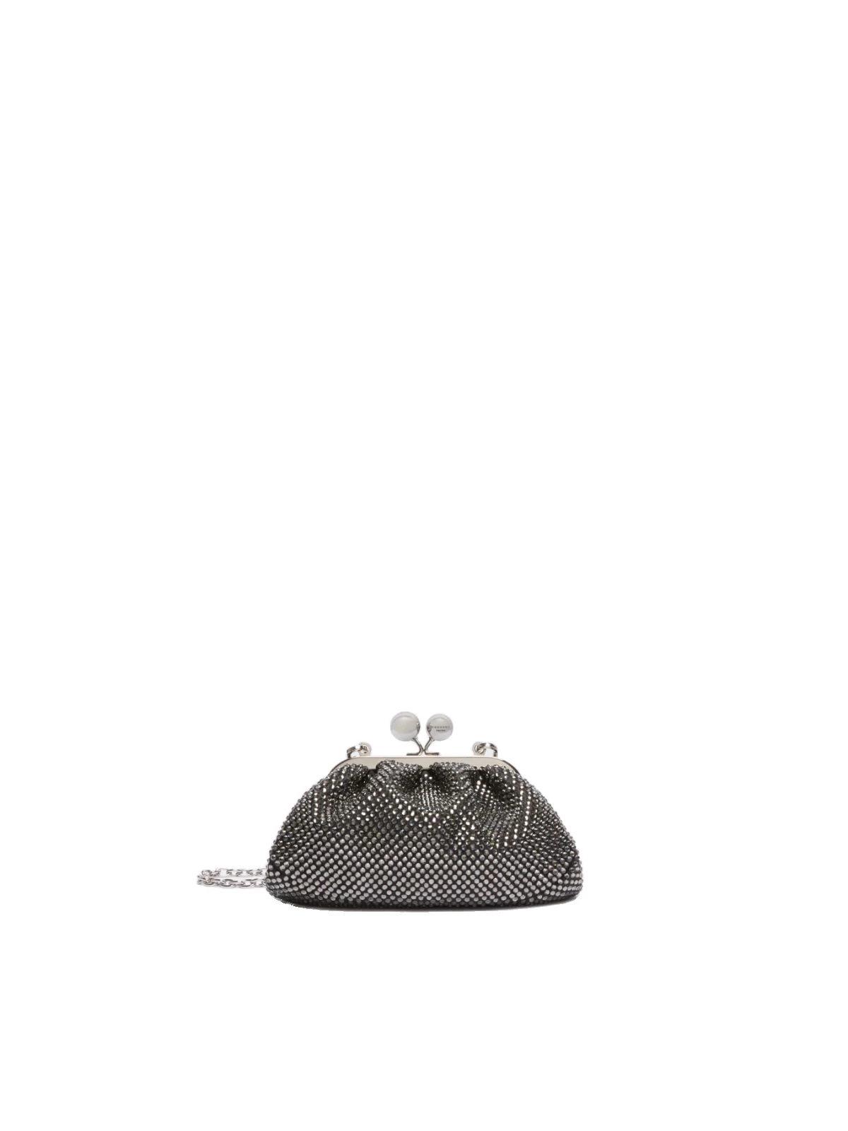 Max Mara Pasticcino Bag Extra Small with Rhinestones in Black Max Mara Pasticcino Bag Extra Small with Rhinestones in Black | Mini Bags | Luxury Shoes