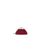 Max Mara Pasticcino Bag Extra Small with Rhinestones in Red | Mini Bags | Luxury Shoes 