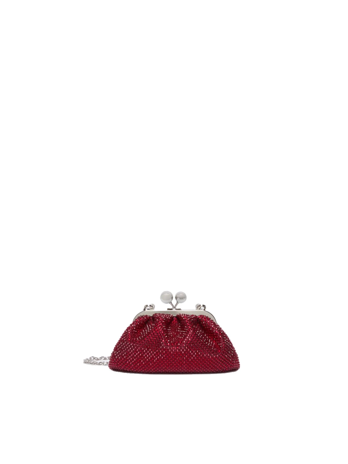 Max Mara Pasticcino Bag Extra Small with Rhinestones in Red Max Mara Pasticcino Bag Extra Small with Rhinestones in Red | Mini Bags | Luxury Shoes