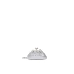 Max Mara Pasticcino Bag Extra Small with Rhinestones in White | Mini Bags | Luxury Shoes 