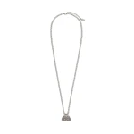 Max Mara Pasticcino Bag Pendant Pearl Necklace in Black | Necklace | Luxury Shoes 