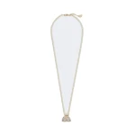 Max Mara Pasticcino Bag Pendant Pearl Necklace in Optical White | Necklace | Luxury Shoes 