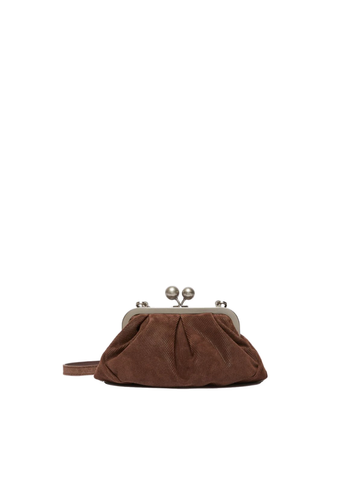 Max Mara Pasticcino Bag Small in Suede, Chocolate Max Mara Pasticcino Bag Small in Suede, Chocolate | Clutch Bags | Luxury Shoes
