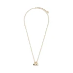 Max Mara Pasticcino Pendant Choker Necklace in Gold | Women | Luxury Shoes 