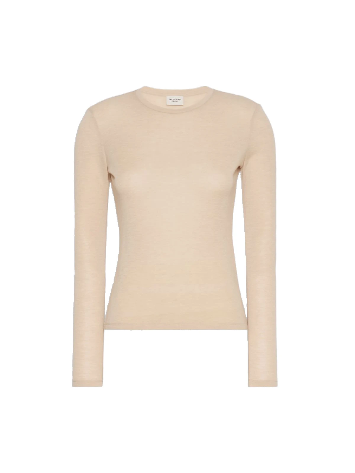 Max Mara Patto Wool and Silk Jersey T-Shirt in Beige Max Mara Patto Wool and Silk Jersey T-Shirt in Beige | T-shirts | Luxury Shoes