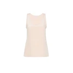 Max Mara Pavido Silk Crepe de Chine Top in Pink | Blouse | Luxury Shoes 