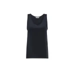 Max Mara Pavido Silk Crepe de Chine Top in Ultramarine | Blouse | Luxury Shoes 