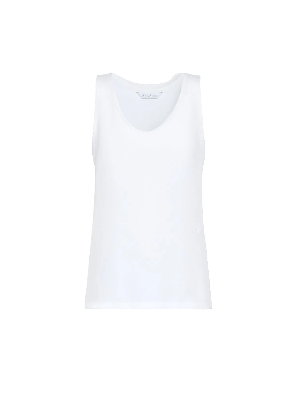 Max Mara Pavido Silk Crepe de Chine Top in White Max Mara Pavido Silk Crepe de Chine Top in White | Blouse | Luxury Shoes