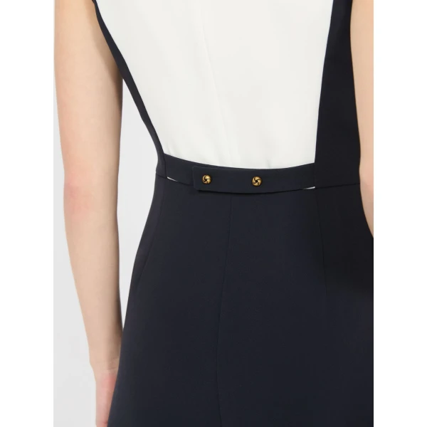 Max Mara Perle Cady Playsuit in Navy | Jumpsuit | Luxury Shoes 
