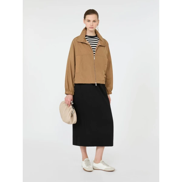 Max Mara Perle Milano Knit Jersey Maxi Skirt in Black | Maxi Skirts | Luxury Shoes 