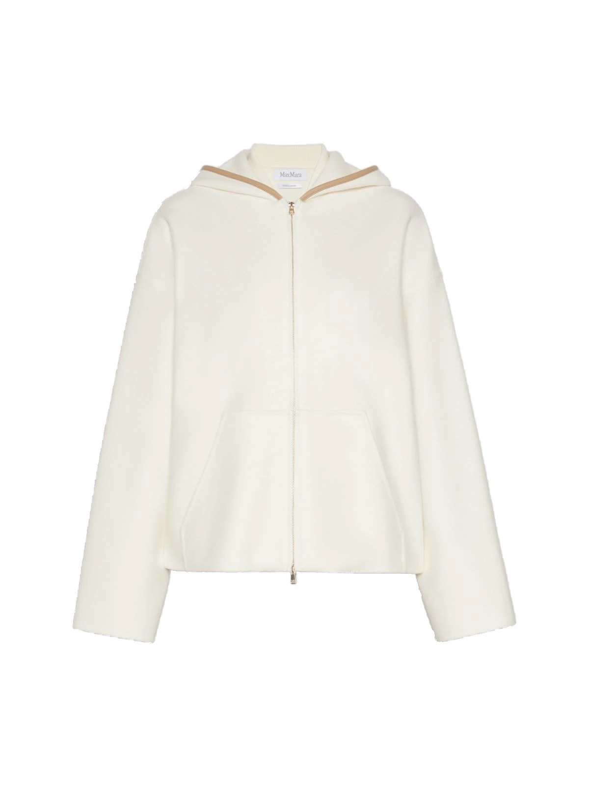 Max Mara Petali Wool and Cashmere Hooded Sweater in White Max Mara Petali Wool and Cashmere Hooded Sweater in White | Sweaters | Luxury Shoes