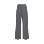 Max Mara Petra Stretch Wool Batavia Trousers in Dark Grey | Tailored pants | Luxury Shoes 