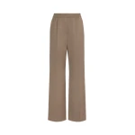 Max Mara Petra Stretch Wool Batavia Trousers in Marron Glace | Tailored pants | Luxury Shoes 