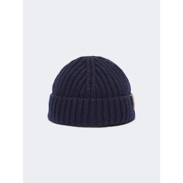 Max Mara Pietre Cashmere Docker Hat in Ultramarine | Hats | Luxury Shoes 