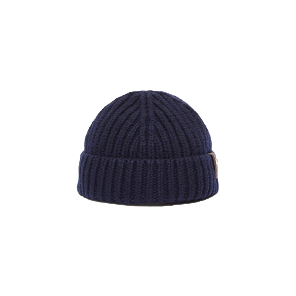 Max Mara Pietre Cashmere Docker Hat in Ultramarine | Hats | Luxury Shoes 