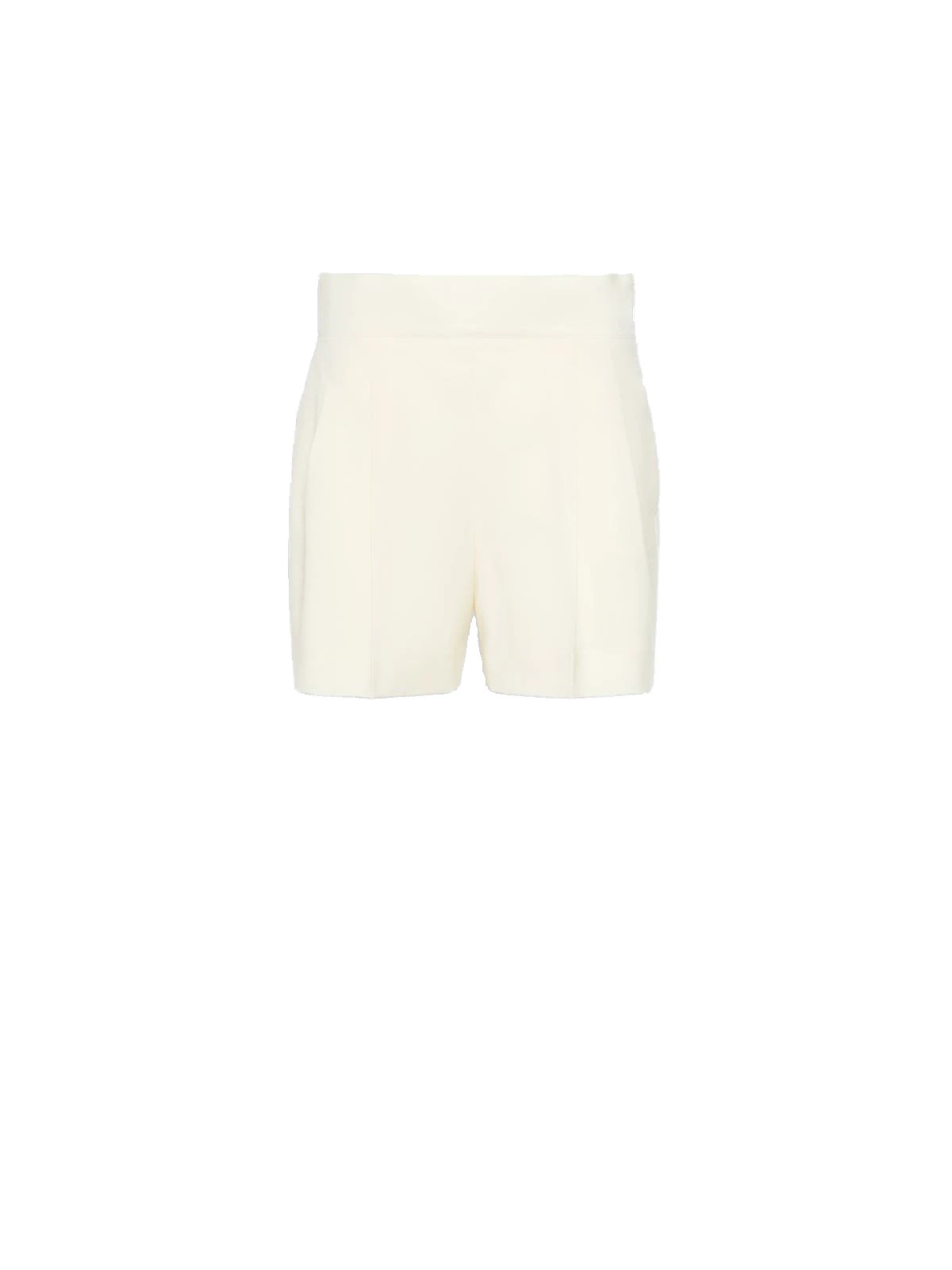 Max Mara Pittura Lightweight Woollen Cloth Shorts in Ivory Max Mara Pittura Lightweight Woollen Cloth Shorts in Ivory | Shorts | Luxury Shoes