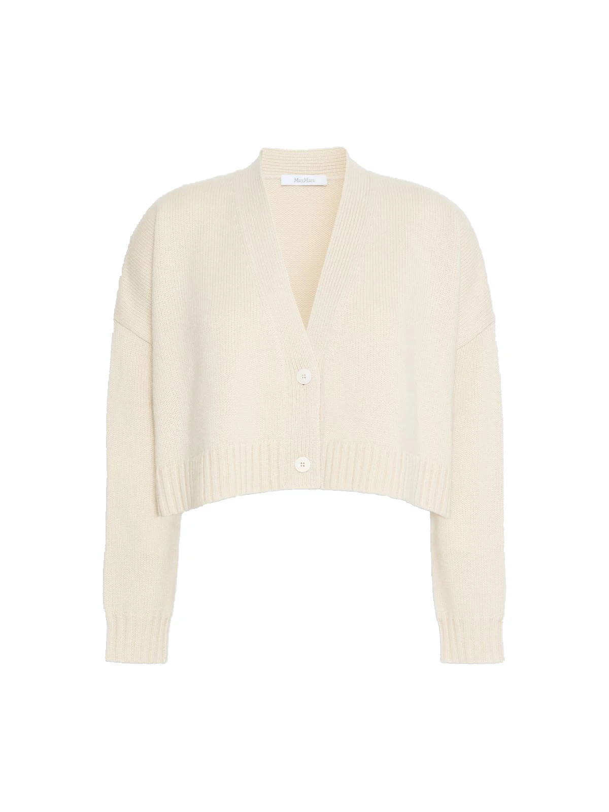 Max Mara Platani Wool and Cashmere Boxy Cardigan in Beige Max Mara Platani Wool and Cashmere Boxy Cardigan in Beige | Cardigan | Luxury Shoes