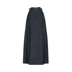 Max Mara Portici Sleeveless Denim Mini Dress in Ultramarine | Mini Dresses | Luxury Shoes 