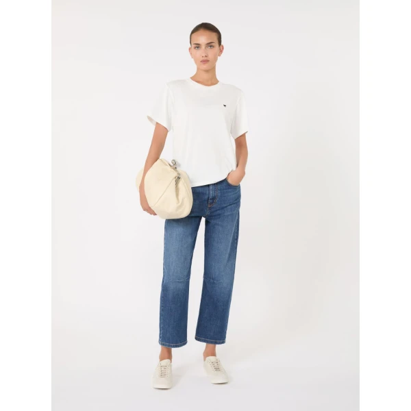 Max Mara Provino Large Nappa Pasticcino Bag in Ivory | Clutch Bags | Luxury Shoes 
