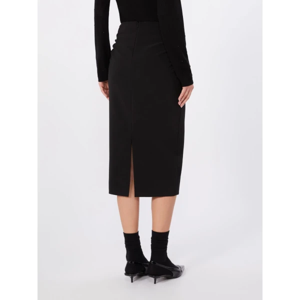 Max Mara Quiete Technical Cady Pencil Skirt in Black | Pencil Skirts | Luxury Shoes 