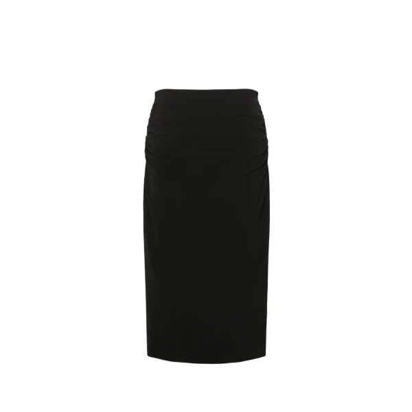 Max Mara Quiete Technical Cady Pencil Skirt in Black | Women | Luxury Shoes 