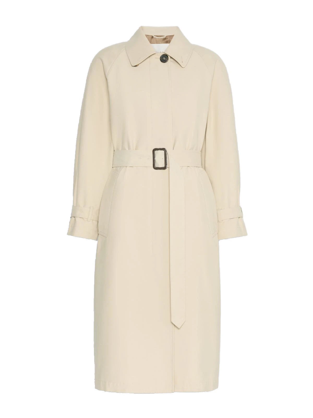 Max Mara Racconto Water-Repellent Gabardine Trench Coat in Albino White Max Mara Racconto Water-Repellent Gabardine Trench Coat in Albino White | Trench Coat | Luxury Shoes