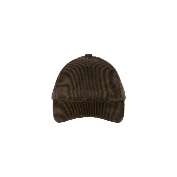 Max Mara Ragno Corduroy Baseball Cap in Brown | Hats | Luxury Shoes 