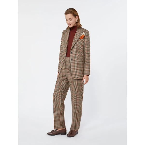 Max Mara Ramo Wool Twill Trousers in Camel | Tailored pants | Luxury Shoes 