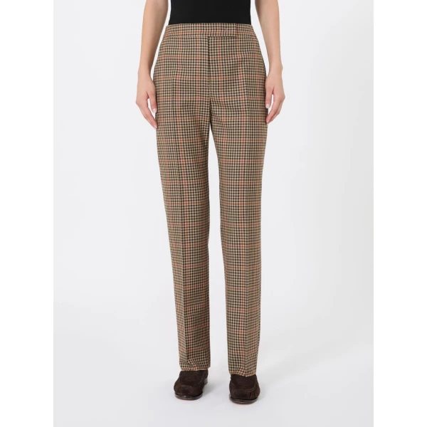 Max Mara Ramo Wool Twill Trousers in Camel | Tailored pants | Luxury Shoes 
