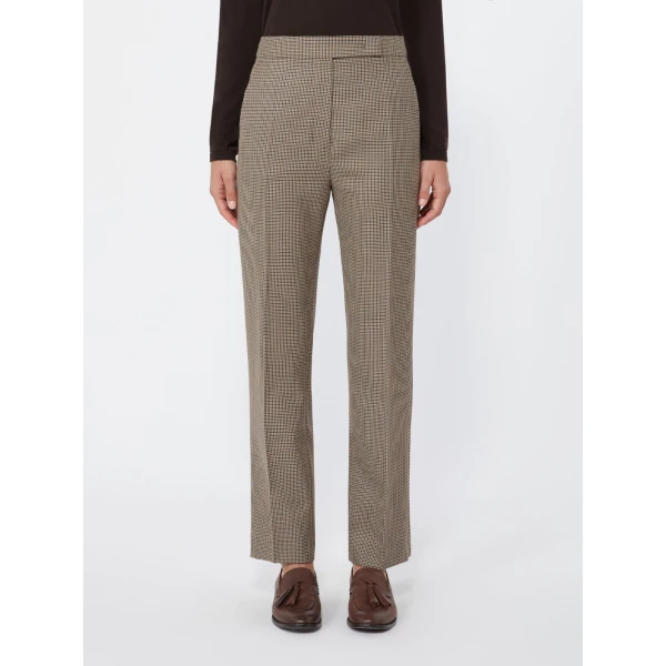 Max Mara Ramo Wool Twill Trousers in Sand | Tailored pants | Luxury Shoes 