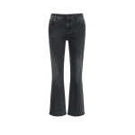 Max Mara Rapallo Slim Super Stretch Denim Jeans in Black | Denim | Luxury Shoes 
