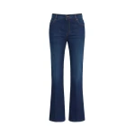 Max Mara Rapallo Slim Super Stretch Denim Jeans in Navy | Denim | Luxury Shoes 