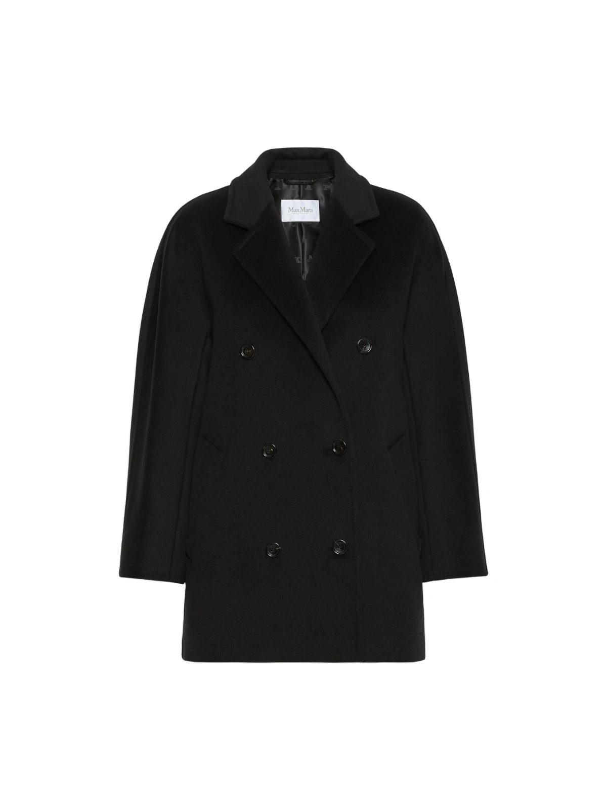 Max Mara Rebus Short 101801 Icon Coat in Black Max Mara Rebus Short 101801 Icon Coat in Black | Coats | Luxury Shoes