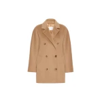 Max Mara Rebus Short 101801 Icon Coat in Camel | Coats | Luxury Shoes 
