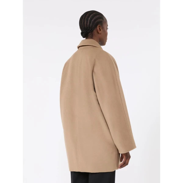Max Mara Rebus Short 101801 Icon Coat in Camel | Coats | Luxury Shoes 