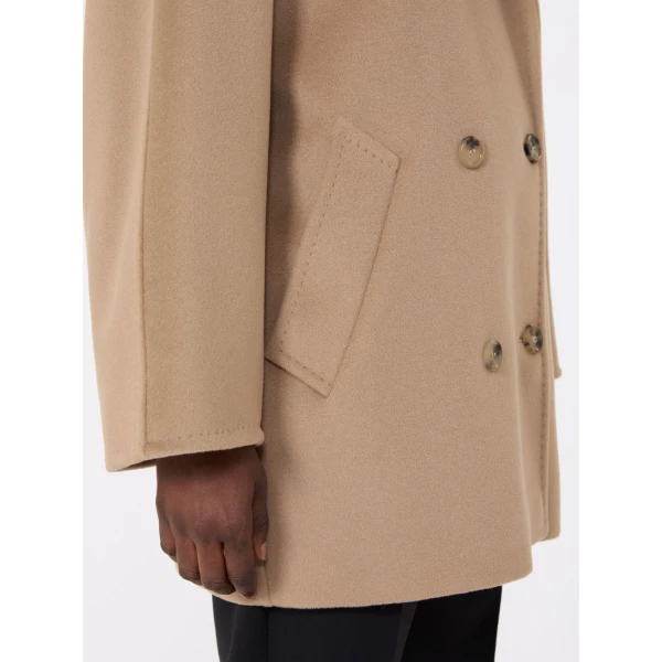 Max Mara Rebus Short 101801 Icon Coat in Camel | Coats | Luxury Shoes 