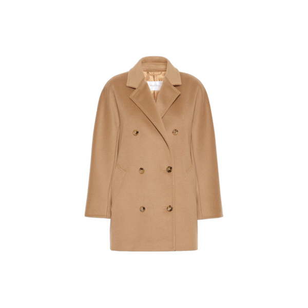 Max Mara Rebus Short 101801 Icon Coat in Camel | Coats | Luxury Shoes 