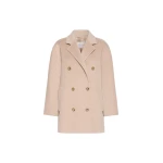 Max Mara Rebus Short 101801 Icon Coat in Sand | Coats | Luxury Shoes 