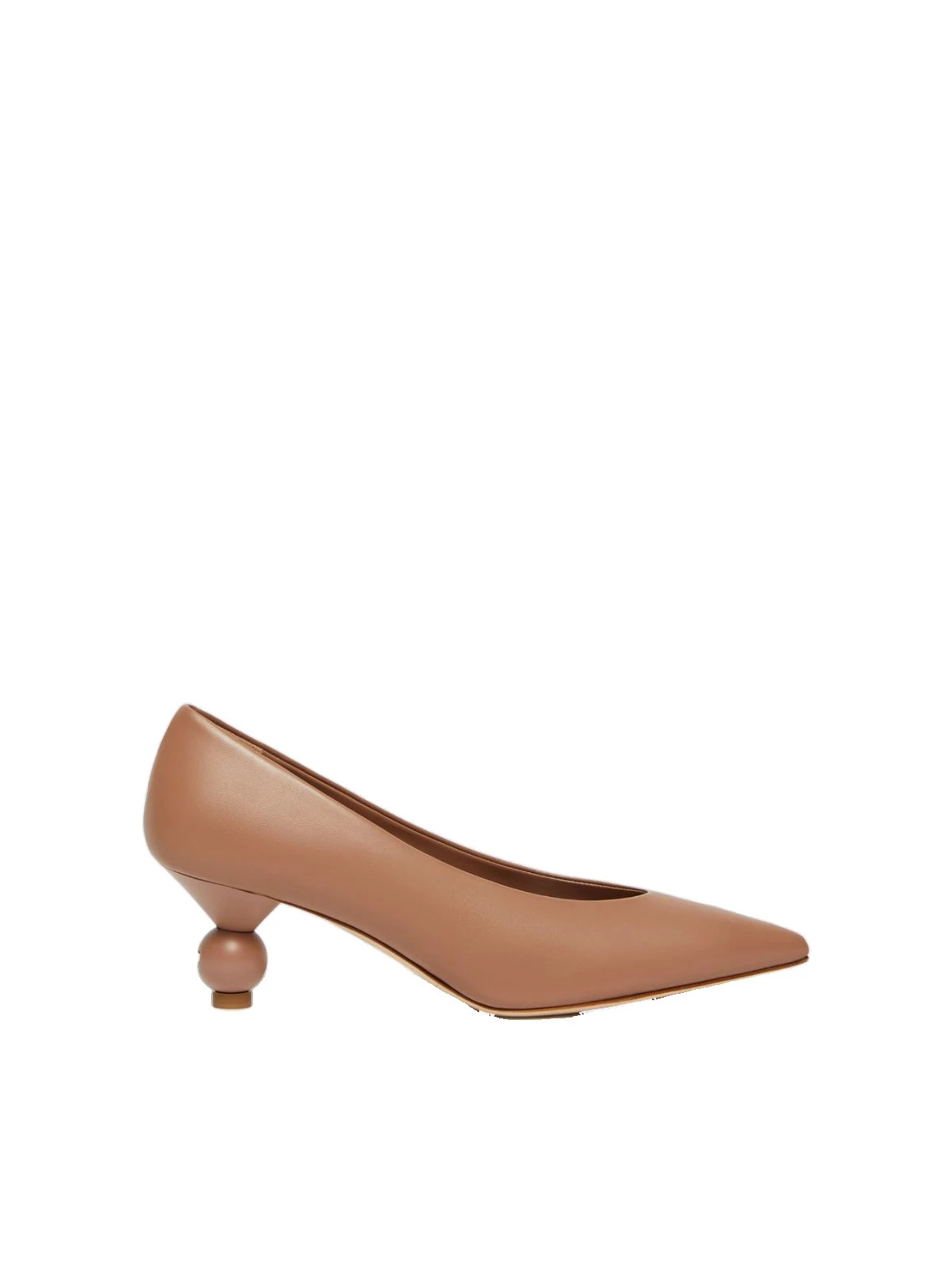 Max Mara Renza Nappa Sheepskin Court Shoes in Nude Max Mara Renza Nappa Sheepskin Court Shoes in Nude | Heels | Luxury Shoes
