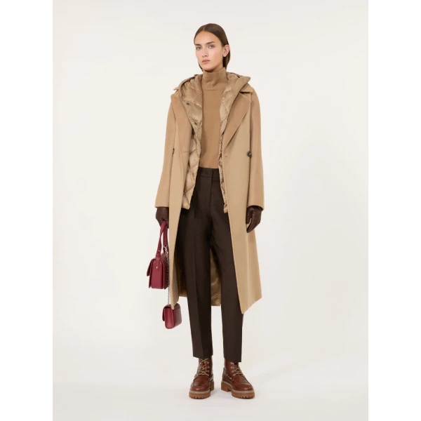 Max Mara Resina Double-Breasted Wool Coat in Camel | Wool Coat | Luxury Shoes 
