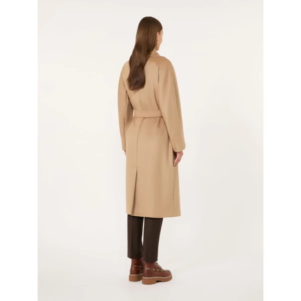 Max Mara Resina Double-Breasted Wool Coat in Camel | Wool Coat | Luxury Shoes 