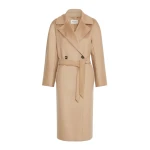 Max Mara Resina Double-Breasted Wool Coat in Camel | Wool Coat | Luxury Shoes 