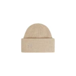Max Mara Retina Ribbed Cashmere Beanie in Beige | Hats | Luxury Shoes 