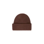 Max Mara Retina Ribbed Cashmere Beanie in Rust | Hats | Luxury Shoes 