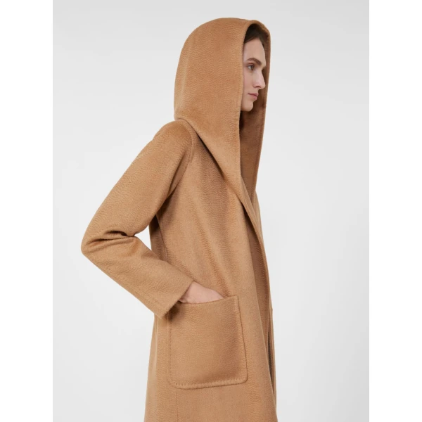 Max Mara Rialto Camel Robe Coat in Camel | Wool Coat | Luxury Shoes 