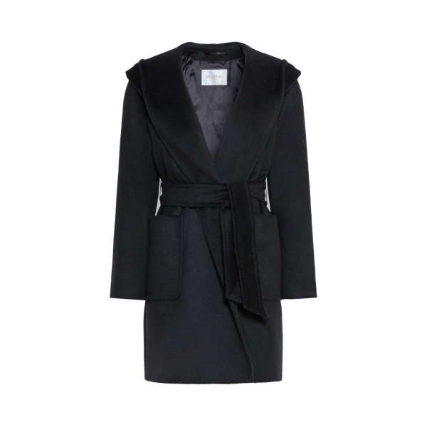 Max Mara Rialto Camel Robe Coat in Ultramarine | Wool Coat | Luxury Shoes 