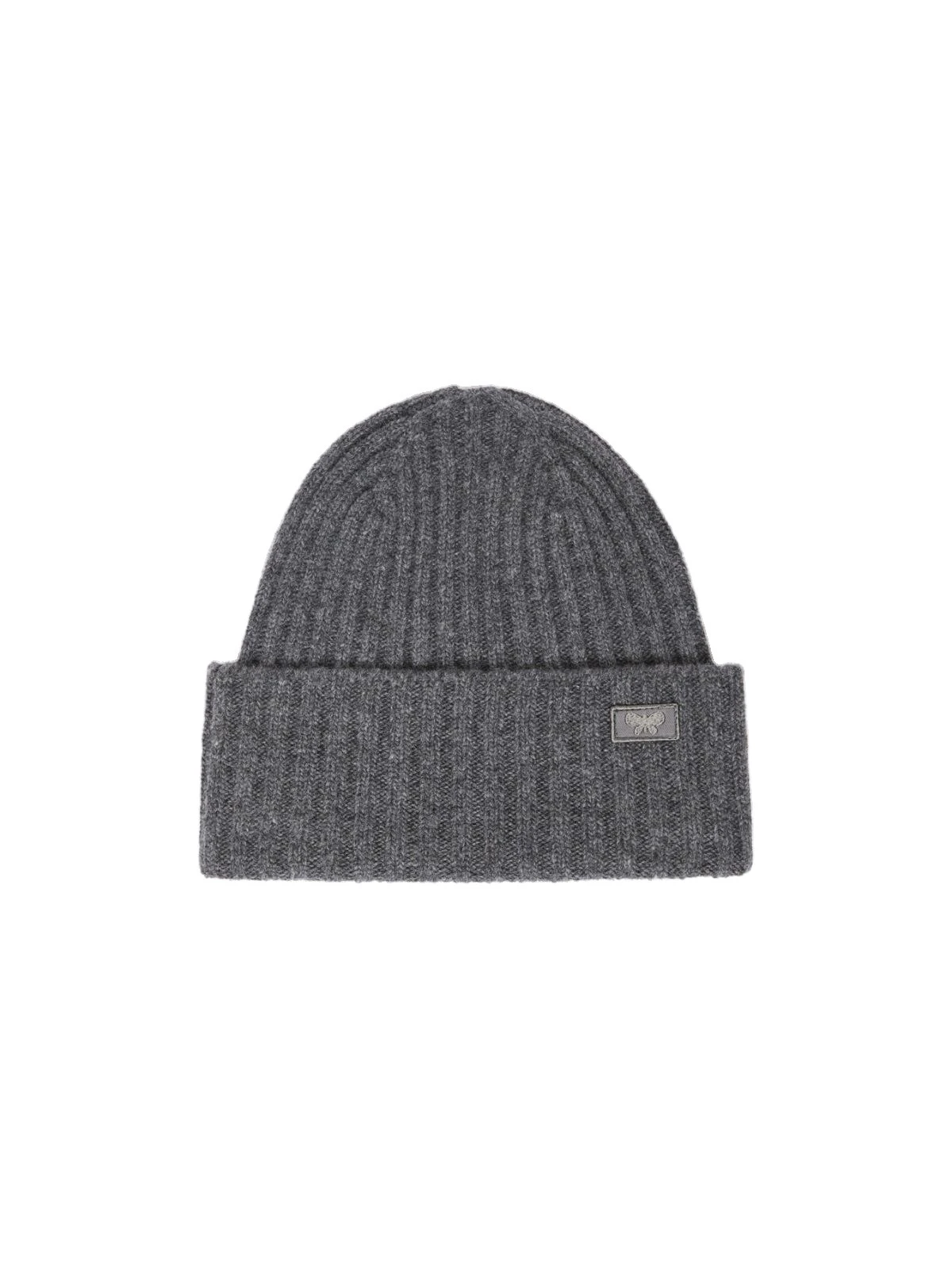 Max Mara Ribbed Wool Beanie in Dark Grey Max Mara Ribbed Wool Beanie in Dark Grey | Hats | Luxury Shoes